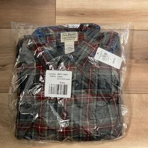 Never been worn L. L. Bean flannel.